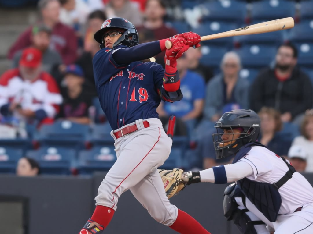Franklin Arias sigue mostrando poder en Ligas Menores