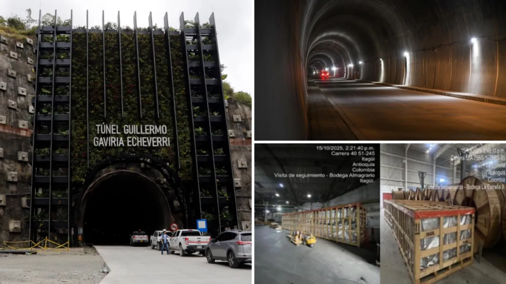 Fuerte disputa entre Gobernación de Antioquia e Invías: las fotos inéditas de los equipos del Túnel del Toyo que llevan un año empolvándose en Itagüí