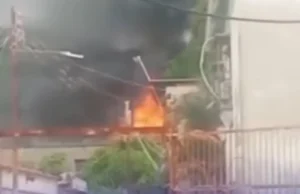 Fuerte incendio consumió vivienda en el sector Bella Vista