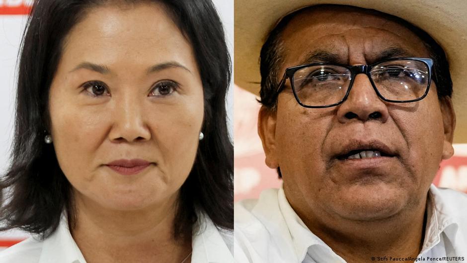 Fujimori aventaja a Sánchez a una semana de balotaje en Perú