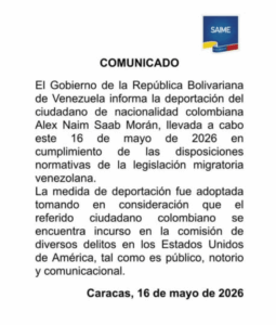 Gobierno interino confirma «deportación» de Alex Saab a Estados Unidos – Efecto Cocuyo