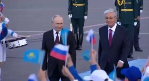 Guardia de honor y helicópteros: así fue la bienvenida a Putin