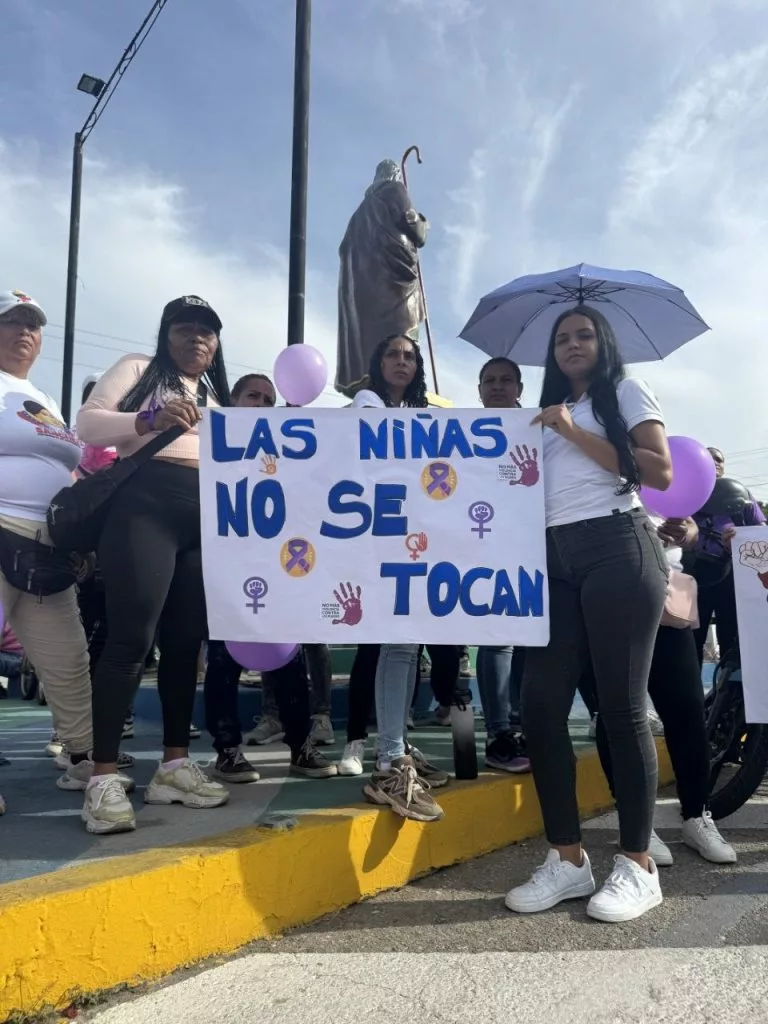 Habitantes  de San Joaquín marcharon exigiendo la captura del asesino de  Yorgelis Silva