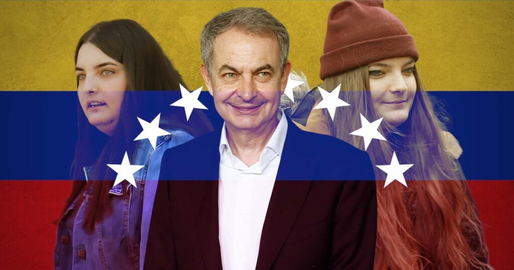 Hijas de Zapatero cobraron más de 100.000 euros de una empresa vinculada a una “granja de trols” y a la represión chavista en Venezuela a través de la Venapp