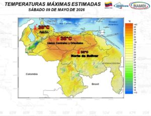 Inameh prevé lluvias dispersas y nubosidad en varios estados