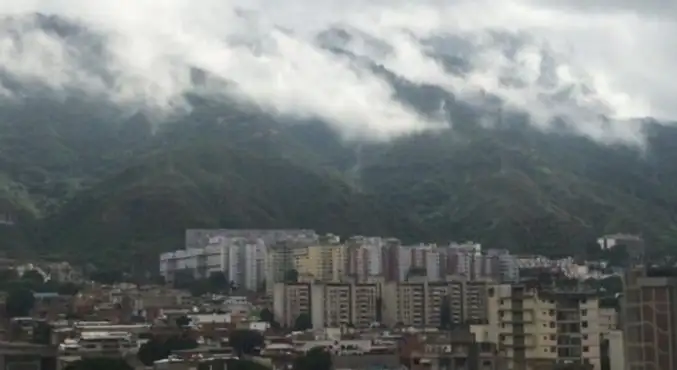 Inameh pronostica nubosidad fragmentada y lluvias este jueves