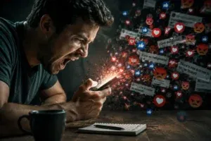 Internet descubrió algo aterrador: el odio genera más clics que la felicidad