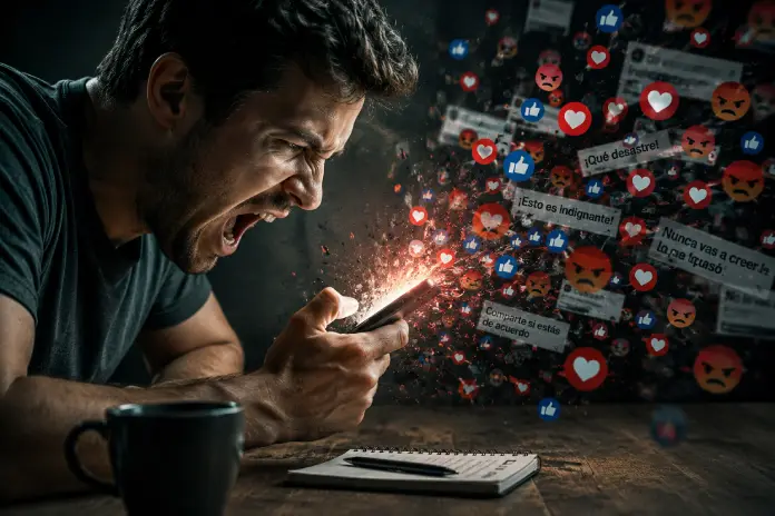 Internet descubrió algo aterrador: el odio genera más clics que la felicidad