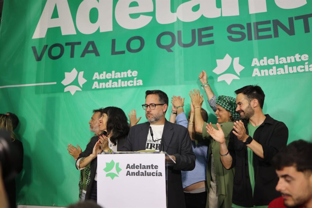 José Ignacio García : "Adelante Andalucía le ha quitado la mayoría absoluta al PP y vamos camino de echarlos"