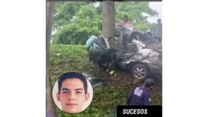 Joven cirujano fallece en trágico choque contra un árbol