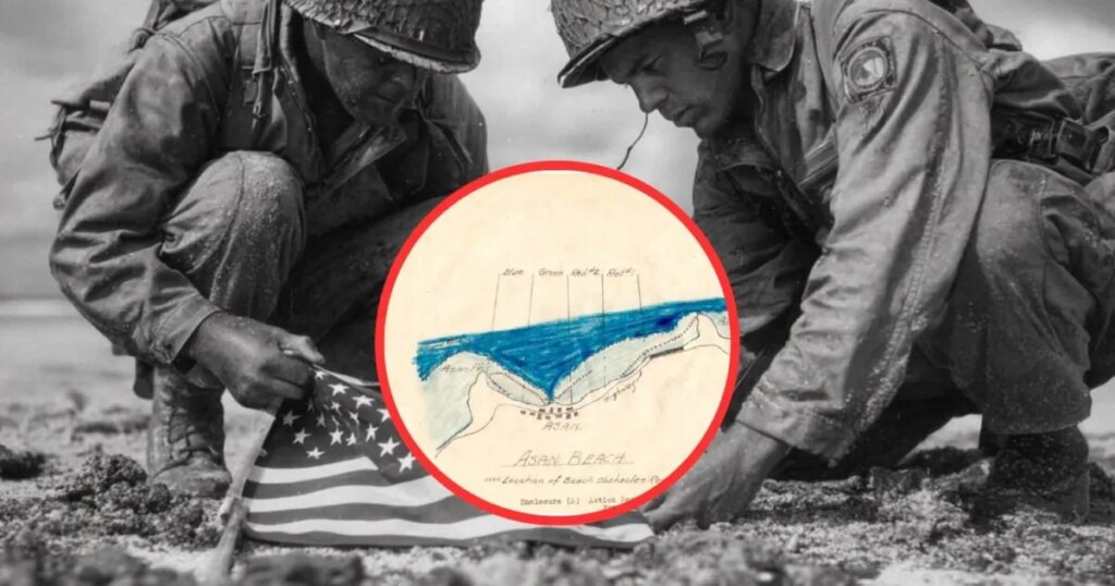 La tecnología puntera y un mapa de 1944 permiten recuperar los vestigios de la batalla más cruenta de la Segunda Guerra Mundial en el Pacífico