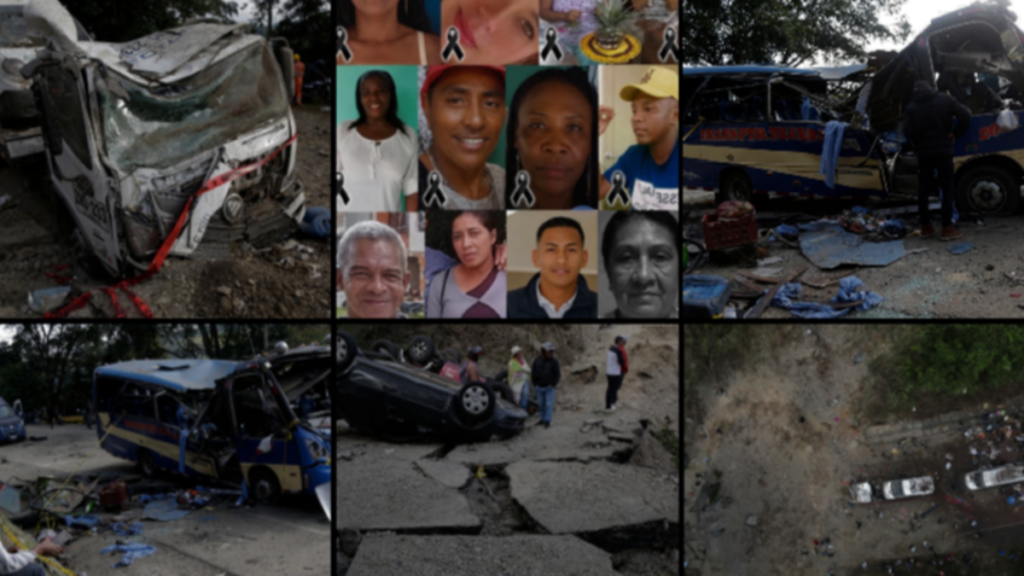 Las 21 vidas que un explosivo arrebató en la vía Panamericana, en Cajibío: docena de víctimas vivían en un pueblo del Cauca azotado por otras masacres