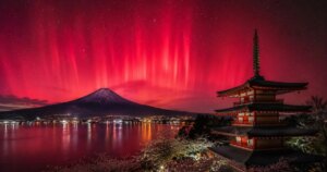 Las enormes auroras rojas que aparecen sobre Japón podrían ocultar tormentas solares mucho más violentas de lo previsto