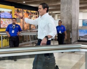 Lester Toledo logró volver a Venezuela sin contratiempos (VIDEO)