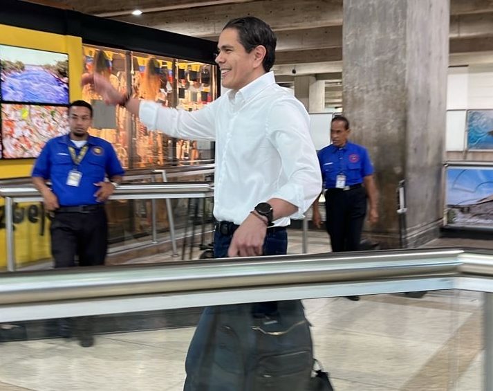 Lester Toledo logró volver a Venezuela sin contratiempos (VIDEO)