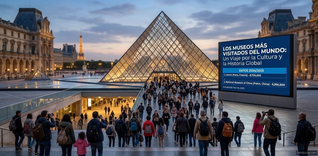 Los Museos más Visitados del Mundo: Un Viaje por la Cultura y la Historia Global