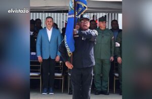Luis Marcano presenta al nuevo director general de Polianzoátegui, G/D Frank Osuna Díaz