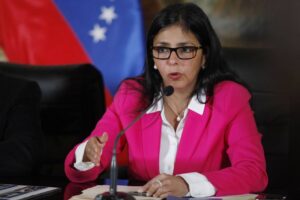 Marco Rubio anuncia viaje de Delcy Rodríguez a India