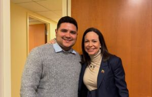 Marcos Velazco, miembro de Vente Venezuela, regresó al país