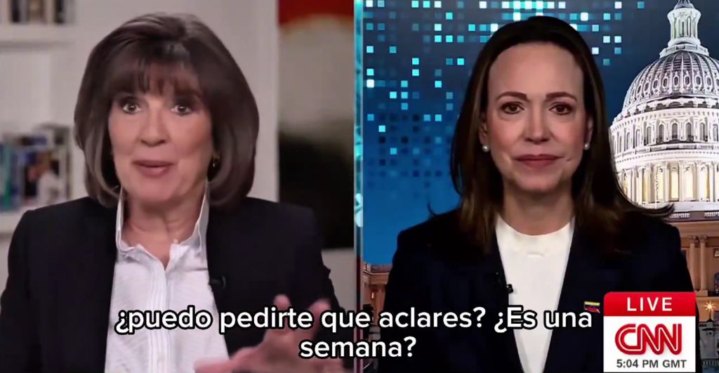 María Corina Machado revela que discute con Marco Rubio su regreso a Venezuela