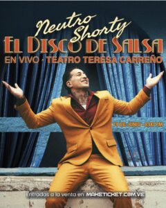 Neutro Shorty presentará su propuesta musical «El Disco de Salsa» en Caracas