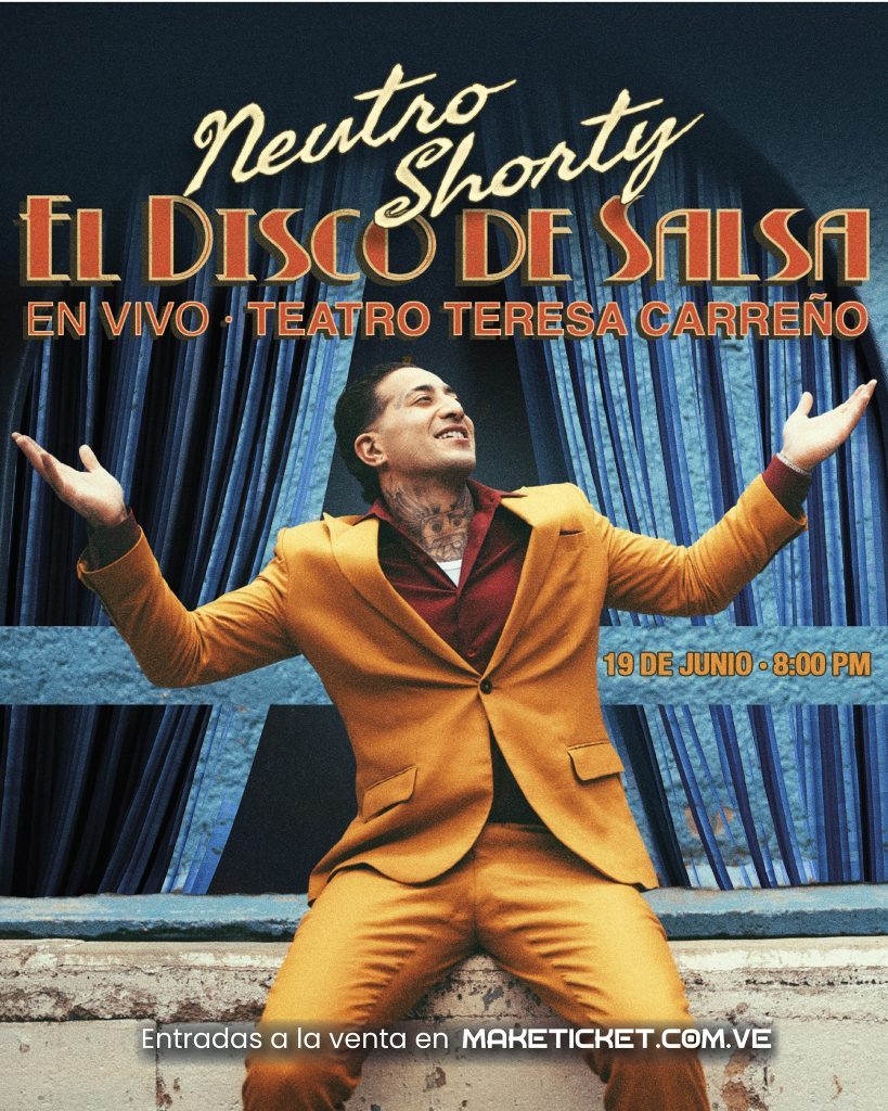 Neutro Shorty presentará su propuesta musical «El Disco de Salsa» en Caracas