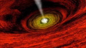 Nunca habíamos visto estallar un agujero negro de esta forma. La explosión de este gigante cósmico recuerda a las erupciones del Sol, pero a una escala inimaginable y con lanzamientos de materia a 60.000 kilómetros por segundo