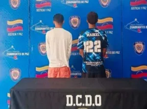 PNB y GNB capturaron a dos sujetos por abuso sexual contra mujer con discapacidad en Los Guayos