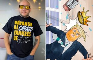 Pedro Karvajalino echó a caricaturista chavista para que no retratara más a Donald Trump | lapatilla.com