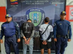 Polimaracaibo aprehende a dos ciudadanos por intento de robo