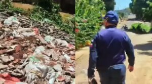 Polimaracaibo lo sanciona por lanzar escombros en áreas verdes