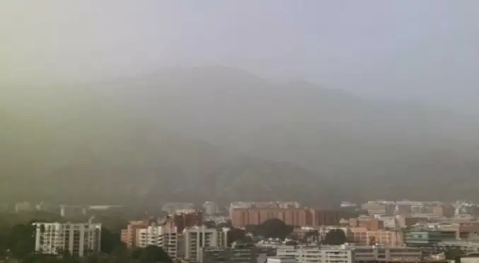 Polvo del Sahara ingresa al país y estará presente hasta el viernes