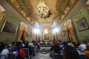 Primer Encuentro Nacional de Transportistas Públicos en Miraflores