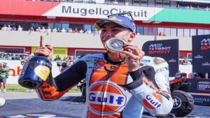 Raúl Fernández dominó de principio a fin la sprint de Mugello en la MotoGP