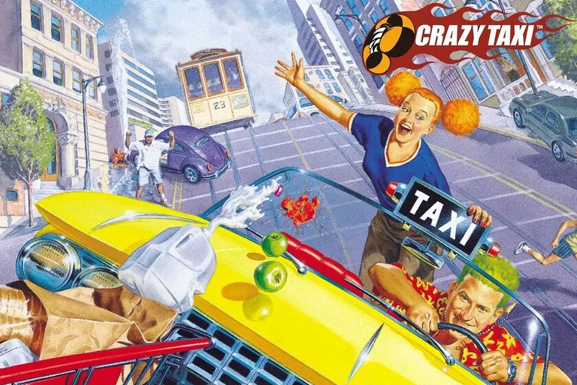 Recuerdo la ciudad de Crazy Taxi como un gran mundo abierto, pero en realidad era un circuito bastante simplón
