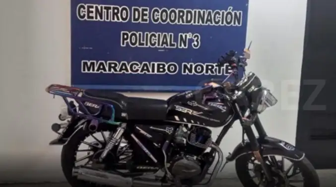 Retienen moto por contaminación sónica en Maracaibo