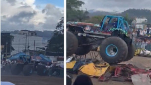 Revelan hipótesis del grave accidente de camioneta gigante ‘Monster Truck’ que atropelló al menos a 20 personas: ‘No se podía frenar’