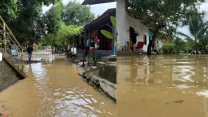 Se desbordó el río Vijagual en Apartadó, Antioquia: analizan declarar la calamidad pública por inundaciones en barrios