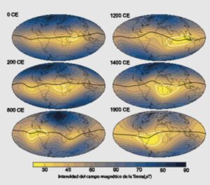 Se repite una anomalía geomagnética después de siglos