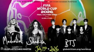 Shakira, Madonna y BTS actuarán en el show de medio tiempo de la final del Mundial