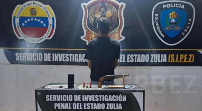 Sipez-Cpbez aprehende a sujeto armado en Maracaibo