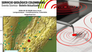 Sismo de magnitud 3.4 se registró en Lenguazaque, Cundinamarca, este sábado 16 de mayo