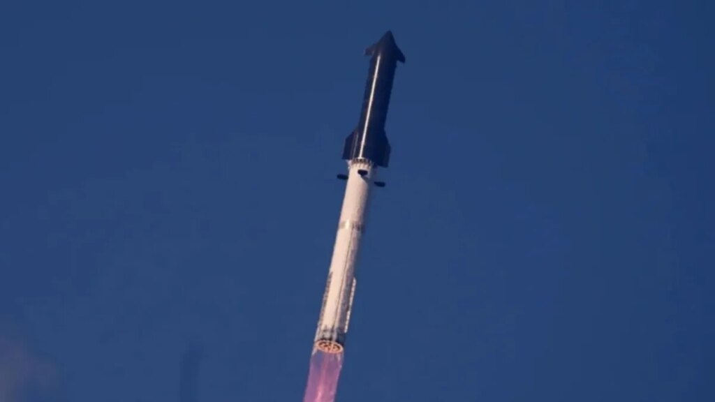 SpaceX lanzó su última versión del Starship tras una prueba clave para la NASA y la carrera espacial de EEUU