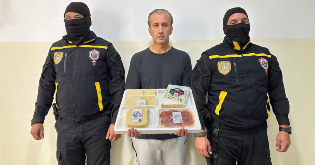 Tareck El Aissami revela que todos los millones robados se le fueron en charcutería