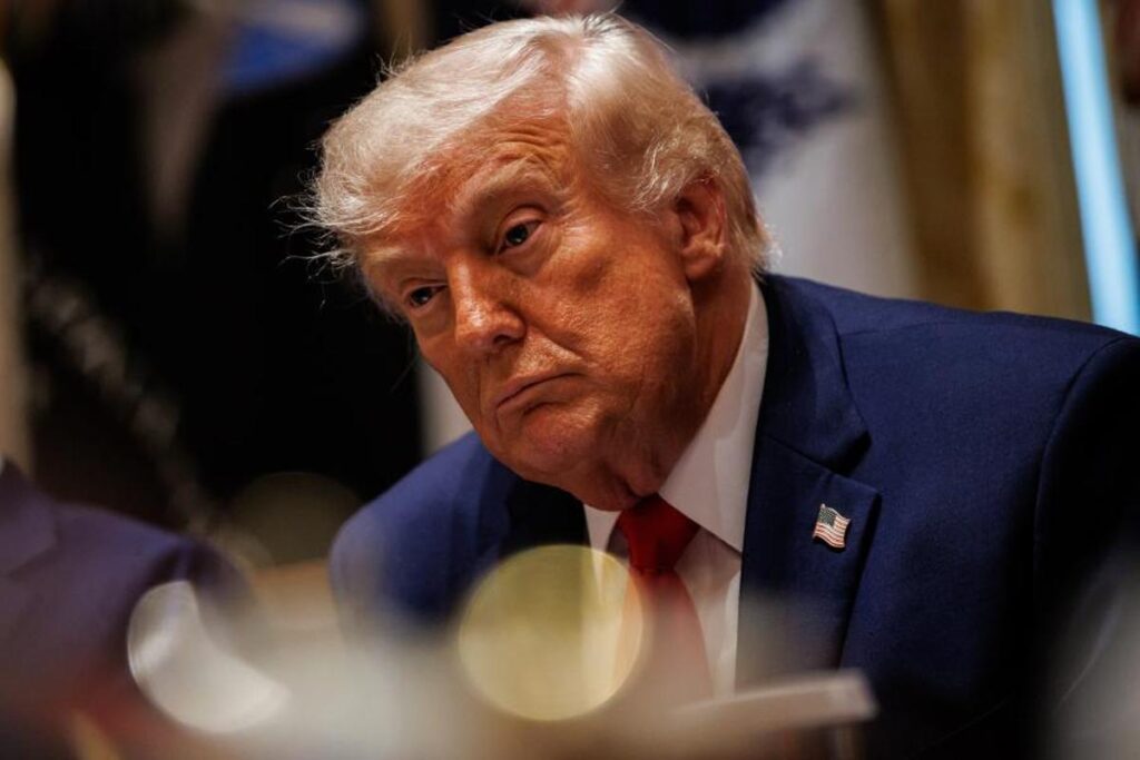 Donald Trump ha alcanzado el punto álgido de su impopularidad interna, según la estadística de The Economist.