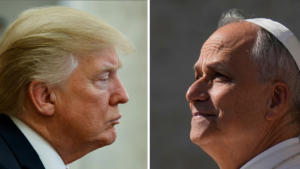 Trump revira al papa León XIV: «Lo haga feliz o no, Irán no puede tener un arma nuclear»