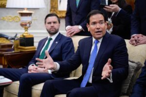 Trump volvió a hablar sobre sus posibles sucesores, ¿Vance o Rubio?