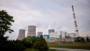 Un dron impactó en la central nuclear de Zaporiyia
