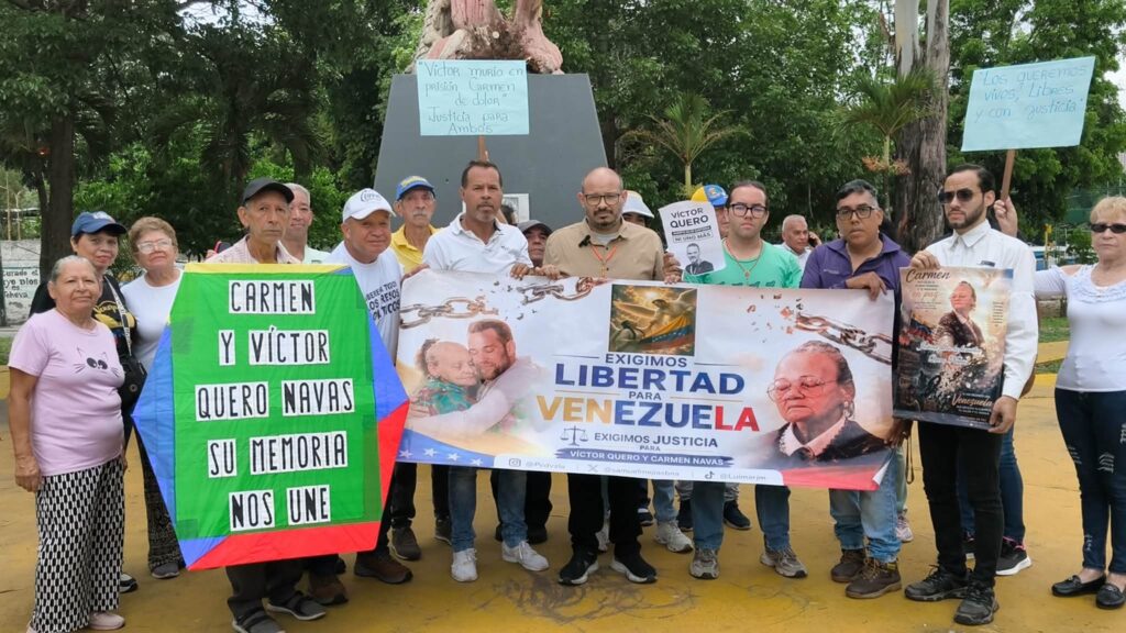 Vecinos de Caricuao honraron la memoria de Carmen Teresa Navas y su hijo Víctor Quero (Fotos y Video)