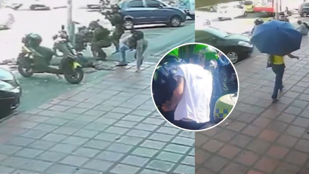 Video del momento exacto de fuerte balacera en el norte de Barranquilla que dejó varios escoltas heridos y un muerto: militares reaccionaron en ataque
